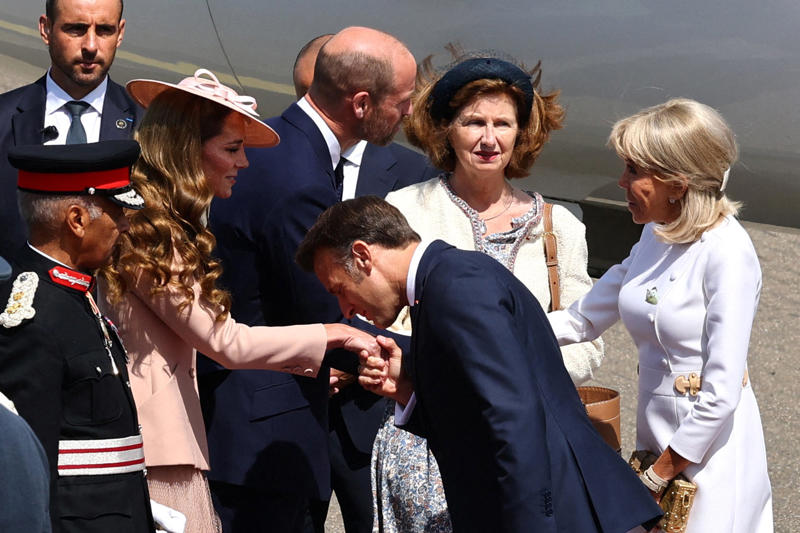 Key Points, Camilla wears Queen Elizabeth II’s sapphire suite, Mick Jagger and Elton John top star-studded guest list for state banquet, Kate and William pictured smiling together outside in gardens of Windsor, Highlights from day one of Macron's state visit, Royal family speaks of 'L’Entente Cordiale in the Kitchens!', Macron presses for recognition of Palestine as ‘only path to peace’, King set to emphasise 'multitude of complex threats' facing Britain and France, Starmer and Macron lay wreaths by Churchill statue and face hecklers, Kate to attend first state banquet in two years, President lays wreath, Analysis: Migration and Donald Trump set to add frisson to discussions, Watch: Macron jokes Bayeaux Tapestry loan took longer to deliver than Brexit, We must reduce reliance on China and US, Macron warns, UK and France will save Europe by example, French leader says, We must protect international order, Macron says, Watch: Macron says France and UK ‘must fix illegal migration burden’, Standing ovation for president, Macron calls for opportunities for young for virtual exchanges, Analysis: Macron promises ‘closest cooperation’ on migration - but something is missing, Macron calls for cooperation with other nations to curb illegal migration, Democracy attacked daily, says Macron, Macron calls for state of Palestine to be recognised, We will never abandon Ukraine, says Macron, Analysis: Macron’s warmth to “dear Keir” on display, Macron thanks Starmer, Applause for Macron, King invites guests to drink Louis XIII cognac, Lords and MPs gather to hear Macron in Parliament, Bayeux Tapestry to be loaned to England for first time, Pomp, pageantry and politesse greet French president, Macrons view royal collection, King to tell Macron: No fortress can shield us from threats, UK-France relationship as strong as ever, PM says, King and Macron share warm moment amid pomp-filled Windsor welcome, King experiences burst blood vessel in eye, King, Queen and the Macrons ride together through Windsor, King and Queen warmly welcome Macrons, King and Queen await the Macrons, King and Macron to ride together through Windsor in historic carriage procession, The pomp and pageantry of Macron's state visit, Kate and William at RAF Northolt to welcome Macron, Pictured | Police in Windsor prepare for Macron's visit, Windsor Castle prepares for French guests, Labour billionaire backer John Caudwell ‘nervous’ about Starmer after winter fuel ‘fiasco’, Davey urges Starmer and Macron to unite against Trump's tariffs, Recap | French police ‘slash small boats with knives’ to prevent Channel crossings, Breaking | Norman Tebbit, prominent minister in Thatcher government dies aged 94, How many small boats crossings have there been this year?, Welcome to The Independent's live politics coverage