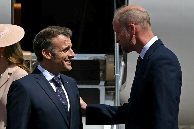 Key Points, Camilla wears Queen Elizabeth II’s sapphire suite, Mick Jagger and Elton John top star-studded guest list for state banquet, Kate and William pictured smiling together outside in gardens of Windsor, Highlights from day one of Macron's state visit, Royal family speaks of 'L’Entente Cordiale in the Kitchens!', Macron presses for recognition of Palestine as ‘only path to peace’, King set to emphasise 'multitude of complex threats' facing Britain and France, Starmer and Macron lay wreaths by Churchill statue and face hecklers, Kate to attend first state banquet in two years, President lays wreath, Analysis: Migration and Donald Trump set to add frisson to discussions, Watch: Macron jokes Bayeaux Tapestry loan took longer to deliver than Brexit, We must reduce reliance on China and US, Macron warns, UK and France will save Europe by example, French leader says, We must protect international order, Macron says, Watch: Macron says France and UK ‘must fix illegal migration burden’, Standing ovation for president, Macron calls for opportunities for young for virtual exchanges, Analysis: Macron promises ‘closest cooperation’ on migration - but something is missing, Macron calls for cooperation with other nations to curb illegal migration, Democracy attacked daily, says Macron, Macron calls for state of Palestine to be recognised, We will never abandon Ukraine, says Macron, Analysis: Macron’s warmth to “dear Keir” on display, Macron thanks Starmer, Applause for Macron, King invites guests to drink Louis XIII cognac, Lords and MPs gather to hear Macron in Parliament, Bayeux Tapestry to be loaned to England for first time, Pomp, pageantry and politesse greet French president, Macrons view royal collection, King to tell Macron: No fortress can shield us from threats, UK-France relationship as strong as ever, PM says, King and Macron share warm moment amid pomp-filled Windsor welcome, King experiences burst blood vessel in eye, King, Queen and the Macrons ride together through Windsor, King and Queen warmly welcome Macrons, King and Queen await the Macrons, King and Macron to ride together through Windsor in historic carriage procession, The pomp and pageantry of Macron's state visit, Kate and William at RAF Northolt to welcome Macron, Pictured | Police in Windsor prepare for Macron's visit, Windsor Castle prepares for French guests, Labour billionaire backer John Caudwell ‘nervous’ about Starmer after winter fuel ‘fiasco’, Davey urges Starmer and Macron to unite against Trump's tariffs, Recap | French police ‘slash small boats with knives’ to prevent Channel crossings, Breaking | Norman Tebbit, prominent minister in Thatcher government dies aged 94, How many small boats crossings have there been this year?, Welcome to The Independent's live politics coverage