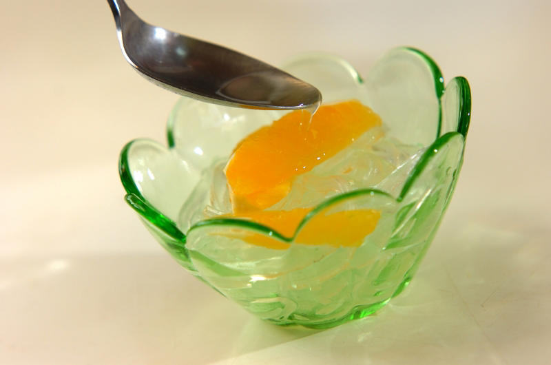 葛きりのオレンジソース, 手づくり黒蜜の葛きり, 抹茶ミルク葛きり, 葛きりの中華サラダ, 葛きりの中華スープ, 葛きり入り卵スープ