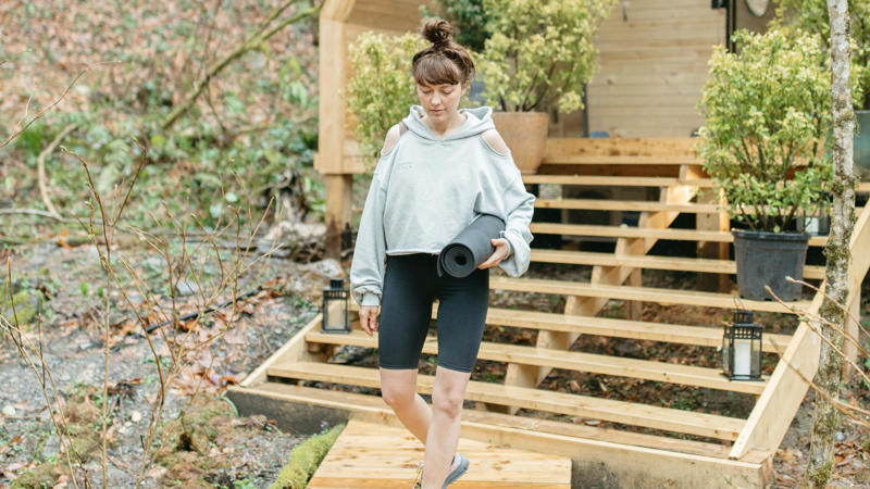 1. Matching Sweat Set With Sneakers, 2. Linen Pants And A Ribbed Tank, 3. Oversized Hoodie And Biker Shorts, 4. Monochrome Tracksuit With Gold Accessories, 5. Cropped Sweatshirt And Wide-Leg Trousers, 6. Flowy Jumpsuit With A Denim Jacket, 7. Matching Knit Set In Earth Tones, 8. Black Leggings And Oversized Flannel, 9. Button-Up Shirt Dress With A Crossbody, 10. Silk Pajama Set With Loafers, 11. Cropped Puffer And Cargo Pants, 12. Romper With A Lightweight Scarf, 13. Cardigan Over A T-Shirt Dress, 14. Faux Leather Joggers And A Soft Tee, 15. Coordinated Athleisure Set With Cap, 16. Knit Maxi Dress And Sneakers, 17. Denim Overalls And A Striped Tee, 18. Layered Tank, Shirt &amp; Joggers, 19. Cotton Turtleneck And Pleated Skirt, 20. Hoodie Dress And High Socks