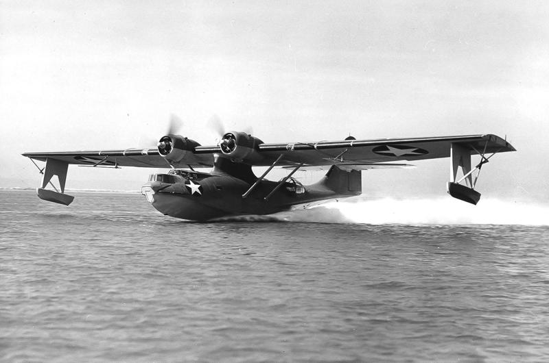 4: Consolidated Catalina 10: Westland Wessex, Lynx, and Wasp, 9: Lohner L, 8: Potez-CAMS 141, 7: Curtiss H-12, 6: Grumman Wildcat, 5: Fairey Swordfish, 4: Consolidated Catalina, 3: Vickers Wellington, 2: Grumman Avenger, 1: Consolidated Liberator