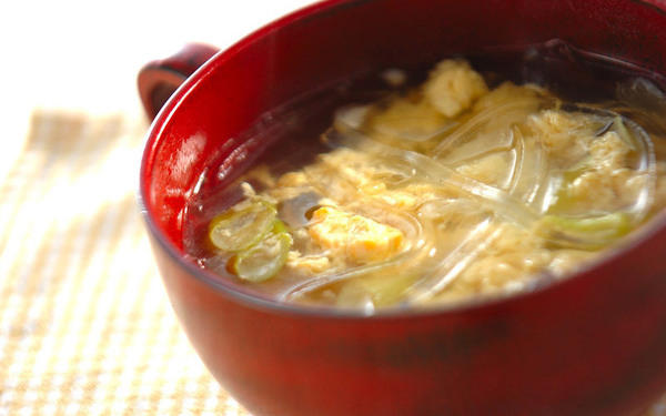 葛きりのオレンジソース, 手づくり黒蜜の葛きり, 抹茶ミルク葛きり, 葛きりの中華サラダ, 葛きりの中華スープ, 葛きり入り卵スープ