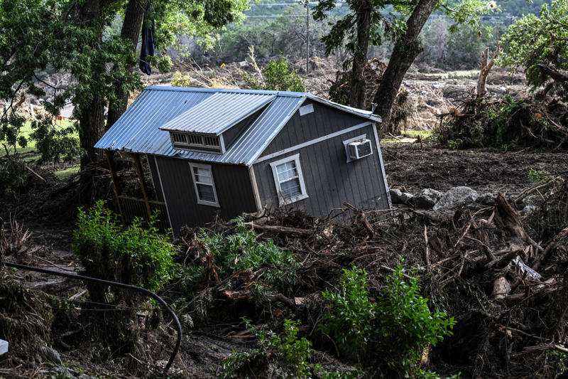 Key Points, Death toll update: At least 111 dead and 173 missing, Texas inspected Camp Mystic on 2 July, Ex-campgoer says she never received instructions on weather emergencies, Camp Mystic's emergency planning signed off two days before disaster, What are Texas officials doing to help in the flooding aftermath?, ICYMI: Trump says he will visit Texas with Melania on Friday, In pictures: Devastation left by Texas floods, ICYMI: Here are the areas affected by Texas floods, State lawmaker's message to Texans in flooding aftermath, Texas officials say they are 'working day and night' in flooding aftermath, Flood survivor recalls ‘terrifying’ moment water started rushing into her cabin, Kerr County bridge reopened after flood disaster, Governor Abbott says 'our #1 job is to find every single missing person', Timelapse shows deadly Texas floodwater rising in minutes, In pictures: Tragedy at Camp Mystic after July 4 flood disaster, Flood watch in New Mexico as river water rises to over 15 feet, Texas officials share photos of flood aftermath, City of Kerrville says Salvation Army pausing donations after reaching 'capacity', Death toll rises to 111: report, Watch: Abbott says media is using 'the word choice of losers', Emergency alert system will be addressed in Texas state legislature, Abbott uses football metaphor in response to question over blame, Texas Governor says Trump 'cares a lot' about flood victims, Abbot provides further numbers on victims, Governor Abbott says that there are 161 people missing in Kerr County, Greg Abbott about to hold press conference, Kerrville City Council to hold meeting at 7 p.m. ET, Texas governor Greg Abbott takes aerial tour of area, Houston Astros announce  million donation to flood relief, Texas floods mapped, Texas Governor Abbott to hold press conference at 4 p.m. ET, Latest victim numbers from Kerr County, Arkansas National Guard sends four Blackhawk helicopters to help Texas recovery, Camp Mystic was built on 'extremely hazardous' flood zone, Last 'live rescue' made on Friday, authorities say, Five campers and one counselor still missing from Camp Mystic, Odessa Police Officer named as one of the flood victims, Noem says people of Texas are 'grateful' to Trump