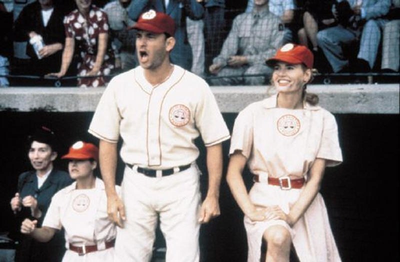 'A League of Their Own' 'That Thing You Do!', 'Bridge of Spies', 'Saving Mr. Banks', 'Angels and Demons', 'The Money Pit', 'Charlie Wilson's War', 'Turner and Hooch', 'Toy Story 2', 'Captain Phillips', 'Road to Perdition', 'A League of Their Own', 'Toy Story', 'Cast Away', 'Saving Private Ryan', 'Forrest Gump', 'Toy Story 4', 'A Beautiful Day in the Neighborhood', 'Pinocchio'