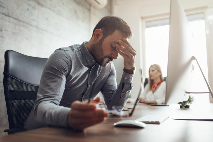 You're feeling stressed Not getting enough sleep, You're feeling stressed, Too much caffeine, Not drinking enough water, Not eating a balanced diet, You're going through menopause, Too much sleep, An underlying medical condition