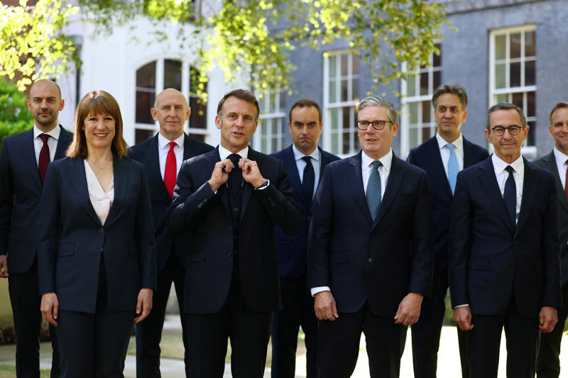 Key Points, UK coastguard responding to multiple migrant crossings in English Channel, Recap: New tactics will tackle illegal migration, vows Starmer, Watch: Starmer and Macron warmly embrace outside No 10, Defence not affected by Brexit, says Macron, Recap: 'Will you shut up': Farage's anti-Macron speech interrupted by hecklers, UK and France to 'bring Putin to negotiating table', says Starmer, New tactics will tackle illegal migration, vows Starmer, Pictured: Inside the UK-France summit, Pictured: Starmer and Macron embrace ahead of crunch summit, Analysis: Now, Starmer the statesman needs to up his game at home, Progress on small boats ‘slow’, but joint action is coming, Healey says, Healey says migrant deal only possible under Labour, Channel migrant: ‘I will not stop until I get to Britain’, Migrants must see the risk of Channel crossing, Dover MP says, ‘No single solution’ to small boat crisis, Healey says, Stopping the boats is ‘shared challenge’, Healey declares, Fifty migrants a week could be sent back to France under deal, What is the 'one in, one out' deal?, Brigitte Macron: Who is the wife of French President Emmanuel Macron?, Watch: Starmer hosts Macron for crunch migration talks, Small boats crisis 'requires shared solutions', Macron and Starmer agree, Watch: Starmer's blunt one-word answer to tax grilling, UK-France alliance is 'more important than ever', Starmer says, Watch: Farage’s anti-Macron speech drowned out by hecklers, Macrons attend banquet at Guildhall this evening, Comment: Now, Starmer the statesman needs to up his game at home, Pictured: Macron visits Downing Street for crunch migration talks, Macron credits King with helping secure Bayeux Tapestry loan deal, Brigitte Macron: Who is the wife of French President Emmanuel Macron?, Winking Macron clinks glasses with royals at dazzling state banquet, What is a state visit?, Starmer and Macron brought 'sanity back' to Britain-France relationship, Osborne says, 'Will you shut up': Farage's anti-Macron speech interrupted by hecklers
