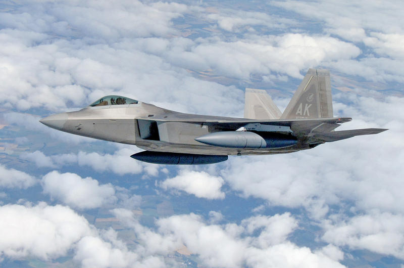 3: Lockheed Martin F-22 Raptor 10: Sukhoi Su-57 ‘Felon’, 9: Boeing X-32, 8: Chengdu J-20, 7: Lockheed F-117 Nighthawk, 6: Boeing Bird of Prey, 5: Northrop/McDonnell Douglas YF-23, 4: Lockheed Martin F-35 Lightning II, 5: Lockheed Martin F-35 Lightning II, 3: Lockheed Martin F-22 Raptor, 2: Northrop B-2 Spirit, 1: Northrop B-21 Raider