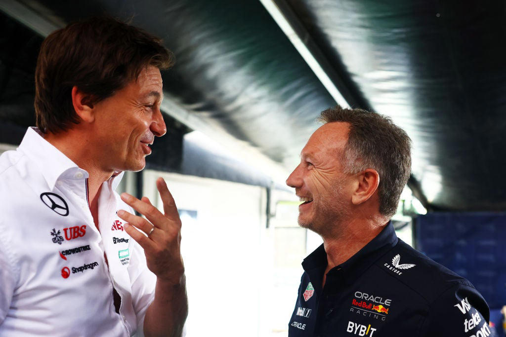 What does Red Bull without Christian Horner look like?, F1 BELGIAN GRAND PRIX - LATEST UPDATES, What time is the race on Sunday?, NEW: Lewis Hamilton will start from the pit-lane, Laurent Mekies makes Christian Horner admission in first Red Bull press conference, A reminder of the starting grid today:, Oscar Piastri after qualifying P2:, Wolff dismisses Verstappen links: 'That's Prost-Senna', Hamilton determined to deliver for Ferrari, Jacques Villeneuve backs Red Bull this weekend in Belgium, Nico Hulkenberg, who could only qualify P14:, Mercedes boss Toto Wolff on the race:, Lando Norris reacts to his pole position:, Alex Albon, who qualified P5:, Full starting grid for Belgian GP:, A downbeat Lewis Hamilton after qualifying:, George Russell, who starts tomorrow's race in P6:, Fernando Alonso after qualifying P19:, FIA confirm qualifying results, Top-10 in Belgian GP qualifying, Lewis Hamilton, after qualifying P16:, Charles Leclerc, after qualifying P3:, Max Verstappen, after qualifying P4:, Lando Norris on pole position!, Final moments of qualifying!, Max Verstappen:, Lando Norris on provisional pole!, Q3 underway!, Carlos Sainz out!, Charles Leclerc:, Carlos Sainz in trouble, Q2 underway!, Lewis Hamilton out - lap deleted!, Kimi Antonelli is out!, Russell and Antonelli have one final chance, Mercedes duo in trouble, Piastri quicker than Norris early on, Qualifying at Spa, Lando Norris on Spa racetrack:, Charles Leclerc downbeat after sprint despite 4th place finish, George Russell on his Mercedes future:, F1 constructor standings after sprint, Max Verstappen after winning the sprint:, TOP-8 IN SPRINT RACE:, What is the start time for qualifying?, Oscar Piastri after finishing P2:, Where did Hamilton finish?, Lando Norris, after finishing P3 in the sprint:, Max Verstappen on team radio:, Max Verstappen wins sprint race!, Verstappen heading for sprint win (Lap 15/15), Piastri under pressure from Norris (Lap 12/15), Verstappen:, Verstappen staving off Piastri (Lap 7/15), Lando Norris takes back third place (Lap 4/15), Verstappen leads (Lap 3/15), Lights out!, Formation lap!, A reminder of the starting grid for the sprint race:, Sprint race coming up!, Gasly to start in pit-lane, Lando Norris after qualifying P3:, Sprint race winner odds!, BELGIAN GP PREVIEW: What will Red Bull without Christian Horner look like?, F1 constructor standings heading into Belgian GP:, Max Verstappen without his engineer this weekend:, Full starting grid for the sprint race:, Toto Wolff: 'I will miss Horner... in a way', VIDEO: Verstappen has spoken to Horner, Sprint race grid:, Lewis Hamilton after his spin:, Yuki Tsunoda, who starts P12:, Max Verstappen, after qualifying P2:, Oscar Piastri after claiming pole:, CONFIRMATION: Sprint qualifying positions, Lap record for Piastri!, Start times at the Belgian GP this weekend:, Piastri:, Oscar Piastri on pole for the sprint!, SQ3 underway!, George Russell, after qualifying 13th:, VIDEO: Lewis Hamilton's spin at the final chicane, Kimi Antonelli on team radio:, F1 constructor standings, F1 driver standings, Still to come this weekend, Wolff defends Mercedes' role, Racing for Anthoine, F1 driver standings heading into Belgian GP:, Belgian Grand Prix: