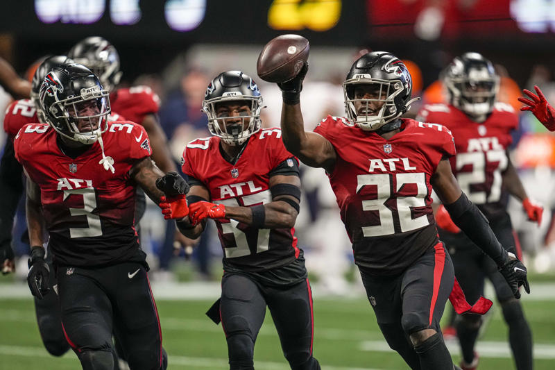 1. Washington Commanders, 2. Atlanta Falcons, 3. Jacksonville Jaguars, 4. Tennessee Titans, 5. Arizona Cardinals