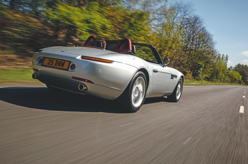 BMW Z8 (cont.) Bringing up the rear, 1. Tucker Torpedo (1948), Tucker Torpedo (cont.), 2. Volkswagen Beetle (1945-2003), Volkswagen Beetle (cont.), 3. Chevrolet Bel Air Mk2 (1955-’57), Chevrolet Bel Air Mk2 (cont.), 4. Facel Vega HK500 (1959-’62), Facel Vega HK500 (cont.), 5. Cadillac Eldorado Mk4 (1959-’60), Cadillac Eldorado Mk4 (cont.), 6. Chevrolet El Camino Mk1 (1959-’60), Chevrolet El Camino Mk1 (cont.), 7. Lincoln Continental Mk3 Convertible (1959-’60), Lincoln Continental Mk3 Convertible (cont.), 8. Chevrolet Corvette C1 (1953-’62), Chevrolet Corvette C1 (cont.), 9. Dodge Polara Mk1 (1960-’61), Dodge Polara Mk1 (cont.), 10. Plymouth Valiant Mk1 (1960-’62), Plymouth Valiant Mk1 (cont.), 11. Ford Cortina Mk1 (1962-’66), Ford Cortina Mk1 (cont.), 12. Rover P6 (1963-’77), Rover P6 (cont.), 13. Ford Mustang Mk1 (1964-’73), Ford Mustang Mk1 (cont.), 14. Mazda Cosmo 110S (1967-’72), Mazda Cosmo 110S (cont.), 15. Mercury Cougar Mk1 (1967-’70), Mercury Cougar Mk1 (cont.), 16. Range Rover Mk1 (1969-’94), Range Rover Mk1 (cont.), 17. Dodge Charger Mk2 (1968-’70), Dodge Charger Mk2 (cont.), 18. Ford Cortina Mk3 (1969-’76), Ford Cortina Mk3 (cont.), 19. Hillman Avenger Mk1 (1970-’79), Hillman Avenger Mk1 (cont.), 20. Vauxhall Firenza (1971-’75), Vauxhall Firenza (cont.), 21. Mercedes-Benz 116-series S-Class (1972-’80), Mercedes-Benz 116-series S-Class (cont.), 22. Lancia Stratos (1973-’78), Lancia Stratos (cont.), 23. Lamborghini Countach (1974-’90), Lamborghini Countach (cont.), 24. Maserati Khamsin (1974-’82), Maserati Khamsin (cont.), 25. Pontiac Firebird Trans Am Mk2 (1970-’81), Pontiac Firebird Trans Am Mk2 (cont.), 26. Porsche 911 (1974-’89), Porsche 911 (cont.), 27. Ferrari Testarossa (1984-’91), Ferrari Testarossa (cont.), 28. Maserati 3200GT (1998-2002), Maserati 3200GT (cont.), 29. BMW Z8 (1998-2003), BMW Z8 (cont.)