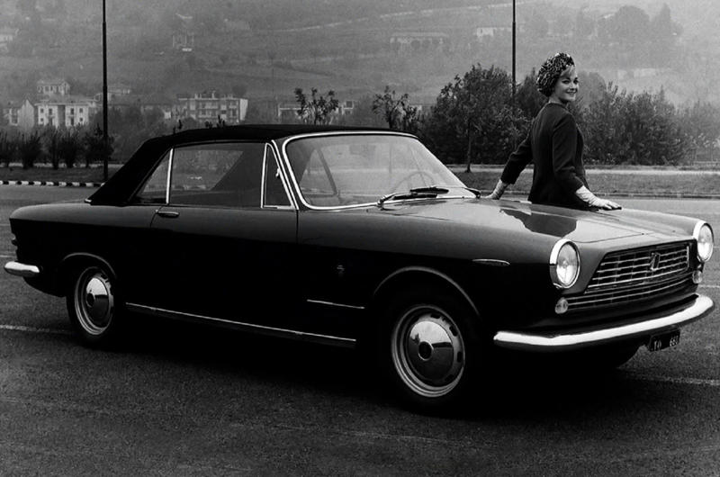 3. 1962 Fiat 2300 S Cabriolet Ghia 1. 1954 Fiat Turbina, 2. 1957 Fiat 1200 Stanguellini Spider America, 3. 1962 Fiat 2300 S Cabriolet Ghia, 4. 1962 Fiat 2300 S Club, 5. 1964 Fiat 2300 S Coupé Speciale Lausanne, 6. 1964 Fiat 2300 S Coupé Speciale V, 7. 1965 Fiat 2300 S Coupé Speciale, 8. 1968 Fiat City Taxi, 9. 1969 Fiat 500 Zanzara Zagato, 10. 1969 Fiat Abarth 2000 Scorpione, 11. 1972 Fiat ESV 1500, 12. 1973 Fiat ESV 2000, 13. 1974 Fiat X1/23, 14. 1975 Fiat Visitors Bus, 15. 1976 Fiat 126 Cavaletta, 16. 1978 Fiat Ecos, 17. 1981 Fiat VSS, 18. 1993 Fiat Downton, 19. 1994 Fiat Lampo, 20. 1994 Fiat Punto Racer, 21. 1994 Fiat Spunto, 22. 1994 ItalDesign Fiat Firepoint, 23. 1996 Fiat Formula Legram, 24. 1996 Fiat Vuscia, 25. 1996 Fiat Zicster, 26. 1999 Fiat Ecobasic