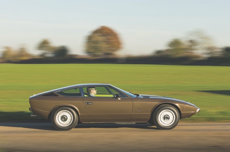 Maserati Khamsin (cont.) Bringing up the rear, 1. Tucker Torpedo (1948), Tucker Torpedo (cont.), 2. Volkswagen Beetle (1945-2003), Volkswagen Beetle (cont.), 3. Chevrolet Bel Air Mk2 (1955-’57), Chevrolet Bel Air Mk2 (cont.), 4. Facel Vega HK500 (1959-’62), Facel Vega HK500 (cont.), 5. Cadillac Eldorado Mk4 (1959-’60), Cadillac Eldorado Mk4 (cont.), 6. Chevrolet El Camino Mk1 (1959-’60), Chevrolet El Camino Mk1 (cont.), 7. Lincoln Continental Mk3 Convertible (1959-’60), Lincoln Continental Mk3 Convertible (cont.), 8. Chevrolet Corvette C1 (1953-’62), Chevrolet Corvette C1 (cont.), 9. Dodge Polara Mk1 (1960-’61), Dodge Polara Mk1 (cont.), 10. Plymouth Valiant Mk1 (1960-’62), Plymouth Valiant Mk1 (cont.), 11. Ford Cortina Mk1 (1962-’66), Ford Cortina Mk1 (cont.), 12. Rover P6 (1963-’77), Rover P6 (cont.), 13. Ford Mustang Mk1 (1964-’73), Ford Mustang Mk1 (cont.), 14. Mazda Cosmo 110S (1967-’72), Mazda Cosmo 110S (cont.), 15. Mercury Cougar Mk1 (1967-’70), Mercury Cougar Mk1 (cont.), 16. Range Rover Mk1 (1969-’94), Range Rover Mk1 (cont.), 17. Dodge Charger Mk2 (1968-’70), Dodge Charger Mk2 (cont.), 18. Ford Cortina Mk3 (1969-’76), Ford Cortina Mk3 (cont.), 19. Hillman Avenger Mk1 (1970-’79), Hillman Avenger Mk1 (cont.), 20. Vauxhall Firenza (1971-’75), Vauxhall Firenza (cont.), 21. Mercedes-Benz 116-series S-Class (1972-’80), Mercedes-Benz 116-series S-Class (cont.), 22. Lancia Stratos (1973-’78), Lancia Stratos (cont.), 23. Lamborghini Countach (1974-’90), Lamborghini Countach (cont.), 24. Maserati Khamsin (1974-’82), Maserati Khamsin (cont.), 25. Pontiac Firebird Trans Am Mk2 (1970-’81), Pontiac Firebird Trans Am Mk2 (cont.), 26. Porsche 911 (1974-’89), Porsche 911 (cont.), 27. Ferrari Testarossa (1984-’91), Ferrari Testarossa (cont.), 28. Maserati 3200GT (1998-2002), Maserati 3200GT (cont.), 29. BMW Z8 (1998-2003), BMW Z8 (cont.)