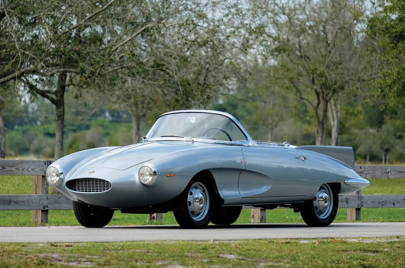2. 1957 Fiat 1200 Stanguellini Spider America 1. 1954 Fiat Turbina, 2. 1957 Fiat 1200 Stanguellini Spider America, 3. 1962 Fiat 2300 S Cabriolet Ghia, 4. 1962 Fiat 2300 S Club, 5. 1964 Fiat 2300 S Coupé Speciale Lausanne, 6. 1964 Fiat 2300 S Coupé Speciale V, 7. 1965 Fiat 2300 S Coupé Speciale, 8. 1968 Fiat City Taxi, 9. 1969 Fiat 500 Zanzara Zagato, 10. 1969 Fiat Abarth 2000 Scorpione, 11. 1972 Fiat ESV 1500, 12. 1973 Fiat ESV 2000, 13. 1974 Fiat X1/23, 14. 1975 Fiat Visitors Bus, 15. 1976 Fiat 126 Cavaletta, 16. 1978 Fiat Ecos, 17. 1981 Fiat VSS, 18. 1993 Fiat Downton, 19. 1994 Fiat Lampo, 20. 1994 Fiat Punto Racer, 21. 1994 Fiat Spunto, 22. 1994 ItalDesign Fiat Firepoint, 23. 1996 Fiat Formula Legram, 24. 1996 Fiat Vuscia, 25. 1996 Fiat Zicster, 26. 1999 Fiat Ecobasic