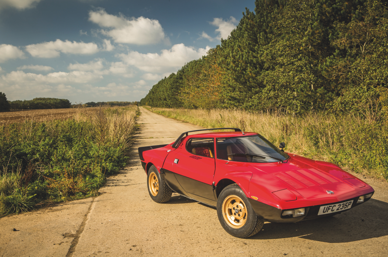 Lancia Stratos (cont.) Bringing up the rear, 1. Tucker Torpedo (1948), Tucker Torpedo (cont.), 2. Volkswagen Beetle (1945-2003), Volkswagen Beetle (cont.), 3. Chevrolet Bel Air Mk2 (1955-’57), Chevrolet Bel Air Mk2 (cont.), 4. Facel Vega HK500 (1959-’62), Facel Vega HK500 (cont.), 5. Cadillac Eldorado Mk4 (1959-’60), Cadillac Eldorado Mk4 (cont.), 6. Chevrolet El Camino Mk1 (1959-’60), Chevrolet El Camino Mk1 (cont.), 7. Lincoln Continental Mk3 Convertible (1959-’60), Lincoln Continental Mk3 Convertible (cont.), 8. Chevrolet Corvette C1 (1953-’62), Chevrolet Corvette C1 (cont.), 9. Dodge Polara Mk1 (1960-’61), Dodge Polara Mk1 (cont.), 10. Plymouth Valiant Mk1 (1960-’62), Plymouth Valiant Mk1 (cont.), 11. Ford Cortina Mk1 (1962-’66), Ford Cortina Mk1 (cont.), 12. Rover P6 (1963-’77), Rover P6 (cont.), 13. Ford Mustang Mk1 (1964-’73), Ford Mustang Mk1 (cont.), 14. Mazda Cosmo 110S (1967-’72), Mazda Cosmo 110S (cont.), 15. Mercury Cougar Mk1 (1967-’70), Mercury Cougar Mk1 (cont.), 16. Range Rover Mk1 (1969-’94), Range Rover Mk1 (cont.), 17. Dodge Charger Mk2 (1968-’70), Dodge Charger Mk2 (cont.), 18. Ford Cortina Mk3 (1969-’76), Ford Cortina Mk3 (cont.), 19. Hillman Avenger Mk1 (1970-’79), Hillman Avenger Mk1 (cont.), 20. Vauxhall Firenza (1971-’75), Vauxhall Firenza (cont.), 21. Mercedes-Benz 116-series S-Class (1972-’80), Mercedes-Benz 116-series S-Class (cont.), 22. Lancia Stratos (1973-’78), Lancia Stratos (cont.), 23. Lamborghini Countach (1974-’90), Lamborghini Countach (cont.), 24. Maserati Khamsin (1974-’82), Maserati Khamsin (cont.), 25. Pontiac Firebird Trans Am Mk2 (1970-’81), Pontiac Firebird Trans Am Mk2 (cont.), 26. Porsche 911 (1974-’89), Porsche 911 (cont.), 27. Ferrari Testarossa (1984-’91), Ferrari Testarossa (cont.), 28. Maserati 3200GT (1998-2002), Maserati 3200GT (cont.), 29. BMW Z8 (1998-2003), BMW Z8 (cont.)