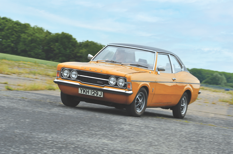 Ford Cortina Mk3 (cont.) Bringing up the rear, 1. Tucker Torpedo (1948), Tucker Torpedo (cont.), 2. Volkswagen Beetle (1945-2003), Volkswagen Beetle (cont.), 3. Chevrolet Bel Air Mk2 (1955-’57), Chevrolet Bel Air Mk2 (cont.), 4. Facel Vega HK500 (1959-’62), Facel Vega HK500 (cont.), 5. Cadillac Eldorado Mk4 (1959-’60), Cadillac Eldorado Mk4 (cont.), 6. Chevrolet El Camino Mk1 (1959-’60), Chevrolet El Camino Mk1 (cont.), 7. Lincoln Continental Mk3 Convertible (1959-’60), Lincoln Continental Mk3 Convertible (cont.), 8. Chevrolet Corvette C1 (1953-’62), Chevrolet Corvette C1 (cont.), 9. Dodge Polara Mk1 (1960-’61), Dodge Polara Mk1 (cont.), 10. Plymouth Valiant Mk1 (1960-’62), Plymouth Valiant Mk1 (cont.), 11. Ford Cortina Mk1 (1962-’66), Ford Cortina Mk1 (cont.), 12. Rover P6 (1963-’77), Rover P6 (cont.), 13. Ford Mustang Mk1 (1964-’73), Ford Mustang Mk1 (cont.), 14. Mazda Cosmo 110S (1967-’72), Mazda Cosmo 110S (cont.), 15. Mercury Cougar Mk1 (1967-’70), Mercury Cougar Mk1 (cont.), 16. Range Rover Mk1 (1969-’94), Range Rover Mk1 (cont.), 17. Dodge Charger Mk2 (1968-’70), Dodge Charger Mk2 (cont.), 18. Ford Cortina Mk3 (1969-’76), Ford Cortina Mk3 (cont.), 19. Hillman Avenger Mk1 (1970-’79), Hillman Avenger Mk1 (cont.), 20. Vauxhall Firenza (1971-’75), Vauxhall Firenza (cont.), 21. Mercedes-Benz 116-series S-Class (1972-’80), Mercedes-Benz 116-series S-Class (cont.), 22. Lancia Stratos (1973-’78), Lancia Stratos (cont.), 23. Lamborghini Countach (1974-’90), Lamborghini Countach (cont.), 24. Maserati Khamsin (1974-’82), Maserati Khamsin (cont.), 25. Pontiac Firebird Trans Am Mk2 (1970-’81), Pontiac Firebird Trans Am Mk2 (cont.), 26. Porsche 911 (1974-’89), Porsche 911 (cont.), 27. Ferrari Testarossa (1984-’91), Ferrari Testarossa (cont.), 28. Maserati 3200GT (1998-2002), Maserati 3200GT (cont.), 29. BMW Z8 (1998-2003), BMW Z8 (cont.)