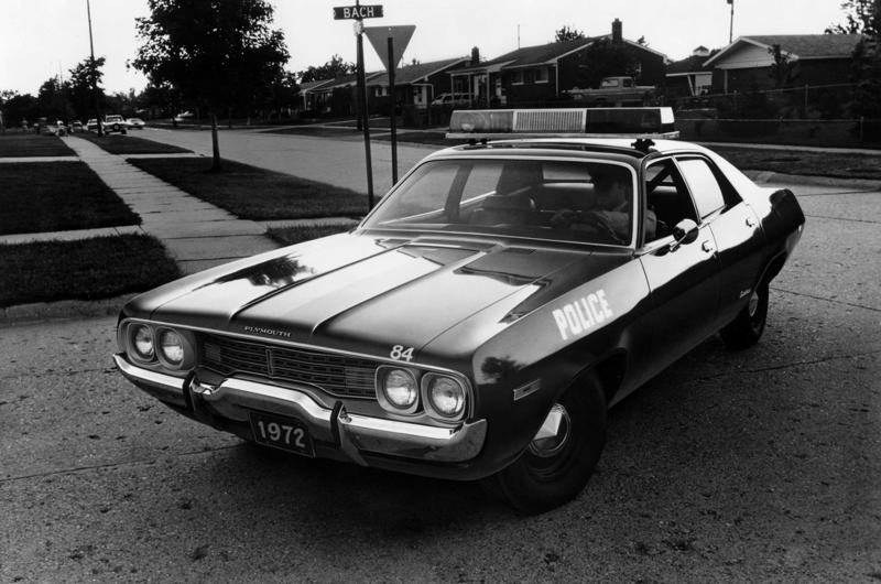 Plymouth Satellite Police Car (1972) Who doesn’t like a police car?, Rapid Model F 700B Police Patrol Wagon (1910), Ford Model T Police Truck (1919), Lincoln Phaeton Police Flyers (1924), GMC Cowl Chassis (1929), Buick Four Door Sedan (1935), Chevrolet Master Deluxe Police Vehicle (1938), Plymouth P8 Coupe New York Police Car (1939), Ford Police Cars for Dearborn, Michigan (1946), Ford Police Car Brochure (1952), Chevrolet 210 Series Police Car (1956), Ford Fairlane Interceptors (1956), Dodge Coronet Police Car (1957), Chrysler Enforcer Police Car (1961), Dodge Dart Police Sedan (1962), Ford Police Interceptor (1963), Chevrolet Biscayne 2-door Police (1966), Dodge Polara Pursuit (1966), Pontiac Catalina Four Door Sedan Police Car (1969), Plymouth Satellite Police Car (1972), Chevrolet Nova Police Vehicle (1975), Ford Fairmont Police Car (1978), Plymouth Volare Police Car (1978), Ford Mustang Special Service Package (1982), Ford Crown Victoria Police Package (1992), Ford Crown Victoria Police Interceptor (2006), Chevrolet Impala Police Vehicle (2008), Chevrolet Tahoe Police Package (2010), Ford Police Interceptors (2010), Chevrolet Caprice PPV Police Sedan (2012), Dodge Durango and Charger Police (2019), What’s next?