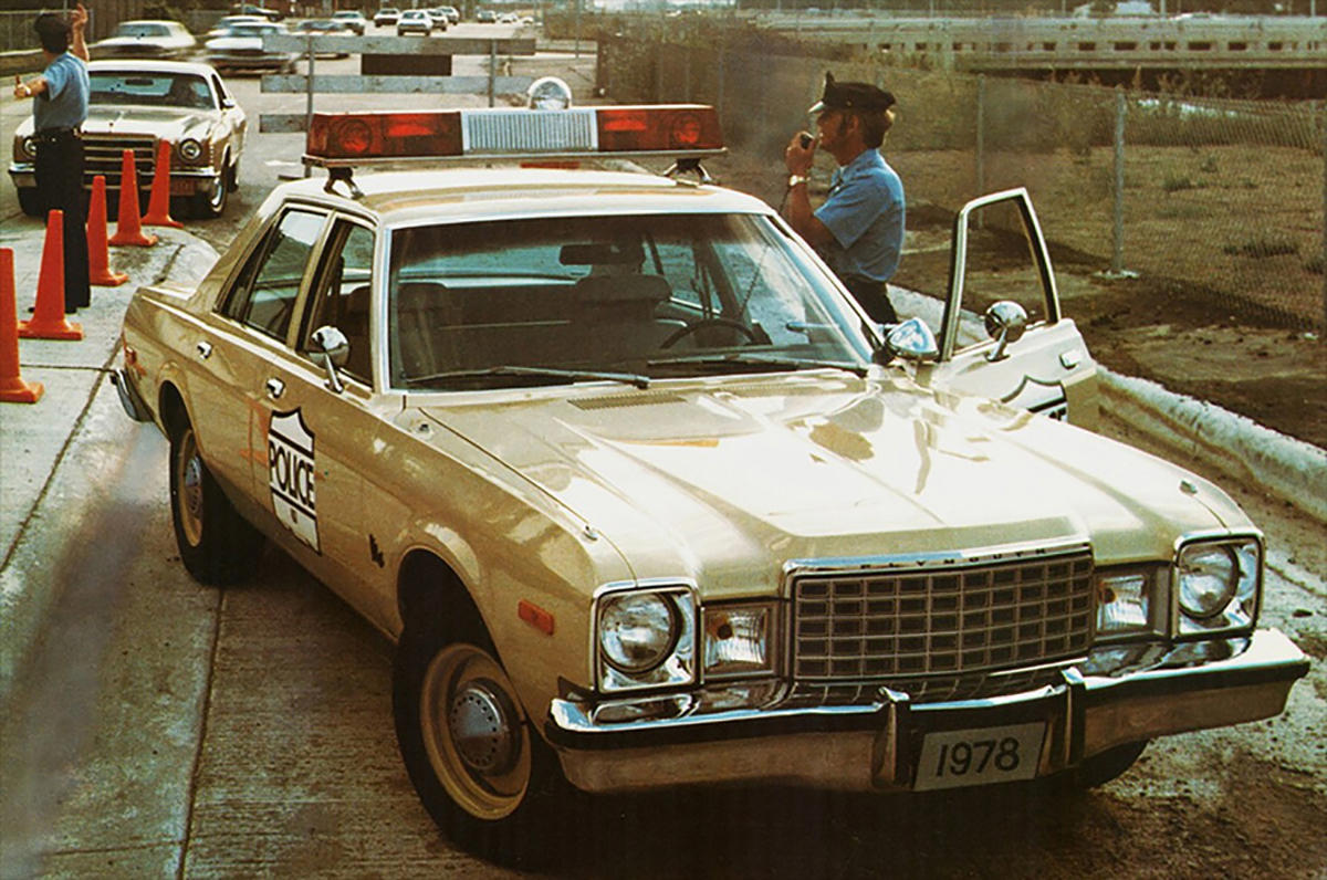 Who doesn’t like a police car? Who doesn’t like a police car?, Rapid Model F 700B Police Patrol Wagon (1910), Ford Model T Police Truck (1919), Lincoln Phaeton Police Flyers (1924), GMC Cowl Chassis (1929), Buick Four Door Sedan (1935), Chevrolet Master Deluxe Police Vehicle (1938), Plymouth P8 Coupe New York Police Car (1939), Ford Police Cars for Dearborn, Michigan (1946), Ford Police Car Brochure (1952), Chevrolet 210 Series Police Car (1956), Ford Fairlane Interceptors (1956), Dodge Coronet Police Car (1957), Chrysler Enforcer Police Car (1961), Dodge Dart Police Sedan (1962), Ford Police Interceptor (1963), Chevrolet Biscayne 2-door Police (1966), Dodge Polara Pursuit (1966), Pontiac Catalina Four Door Sedan Police Car (1969), Plymouth Satellite Police Car (1972), Chevrolet Nova Police Vehicle (1975), Ford Fairmont Police Car (1978), Plymouth Volare Police Car (1978), Ford Mustang Special Service Package (1982), Ford Crown Victoria Police Package (1992), Ford Crown Victoria Police Interceptor (2006), Chevrolet Impala Police Vehicle (2008), Chevrolet Tahoe Police Package (2010), Ford Police Interceptors (2010), Chevrolet Caprice PPV Police Sedan (2012), Dodge Durango and Charger Police (2019), What’s next?