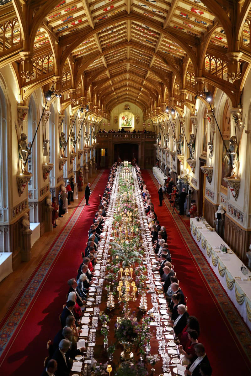 A Peek Inside the Royal Family’s Luxurious French State Banquet