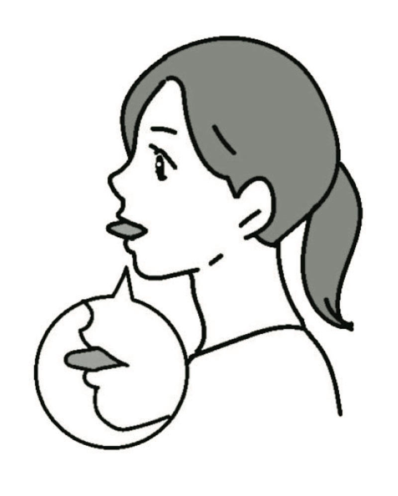 更年期以降の女性は特に注意が必要！, 人間ののどは誤嚥が起こりやすい構造, 人間ののどは“魔の交差点”, 週2〜3回の筋トレでのどの筋力はアップできる！, 誤嚥性肺炎の予防もできる！50代から始めたい「のどトレ7」, 飲み込みに使う筋肉を強化！全身のレジスタンス・トレーニング3選