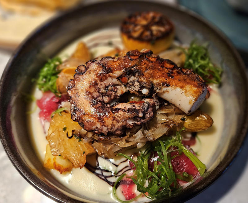 Trattoria Bella Napoli, Smoke &amp; Fire BBQ , Lefty’s Oyster &amp; Seafood Bar, Ocean Prime, Waffle Monkey, enRich Bistro, Taverna Toscana