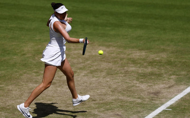 04:15 PM BST, Sabalenka* 4-6, 6-4, 4-6 Anisimova, 04:09 PM BST, Sabalenka 4-6, 6-4, 4-5 Anisimova*, 04:03 PM BST, Sabalenka* 4-6, 6-4, 3-5 Anisimova, 04:03 PM BST, Sabalenka 4-6, 6-4, 2-5 Anisimova*, 03:57 PM BST, Sabalenka* 4-6, 6-4, 2-4 Anisimova, 03:52 PM BST, Sabalenka 4-6, 6-4, 1-4 Anisimova*, 03:45 PM BST, Sabalenka* 4-6, 6-4, 1-3 Anisimova, 03:39 PM BST, Sabalenka 4-6, 6-4, 1-2 Anisimova*, 03:34 PM BST, Sabalenka* 4-6, 6-4, 1-1 Anisimova, 03:28 PM BST, Final set: Sabalenka 4-6, 6-4, 1-0 Anisimova*, 03:25 PM BST, ‘The match feels like it’s turning’, 03:21 PM BST, Sabalenka* 4-6, 6-4 Anisimova, 03:17 PM BST, Sabalenka 4-6, 5-4 Anisimova*, 03:08 PM BST, ‘Terrible game from Anisimova’, 03:07 PM BST, Sabalenka* 4-6, 5-3 Anisimova, 03:03 PM BST, ‘Anismova warned by umpire’, 03:02 PM BST, Sabalenka 4-6, 4-3 Anisimova*, 02:59 PM BST, Sabalenka* 4-6, 3-3 Anisimova, 02:55 PM BST, Sabalenka 4-6, 2-3 Anisimova*, 02:53 PM BST, Sabalenka* 4-6, 2-2 Anisimova, 02:52 PM BST, ‘Players’ confidence has been rocked by the various electronic line-calling issues’, 02:49 PM BST, Sabalenka 4-6, 1-2 Anisimova*, 02:46 PM BST, Sabalenka* 4-6, 1-1 Anisimova, 02:45 PM BST, Second set: Sabalenka 4-6, 0-1 Anisimova*, 02:39 PM BST, ‘The Anisimova backhand came up trumps’, 02:34 PM BST, Sabalenka* 4-6 Anisimova, 02:24 PM BST, ‘Stats are very similar at the moment’, 02:23 PM BST, It’s a very warm day on Centre Court, 02:20 PM BST, Sabalenka 4-5 Anisimova*, 02:16 PM BST, Sabalenka* 4-4 Anisimova, 02:14 PM BST, Sabalenka 3-4 Anisimova*, 02:06 PM BST, ‘Anisimova double-hander is one of the game’s great sights’, 02:04 PM BST, Sabalenka* 3-3 Anisimova, 01:59 PM BST, Sabalenka* 2-3 Anisimova, 01:53 PM BST, Sabalenka 2-3 Anisimova*, 01:50 PM BST, Sabalenka* 2-2 Anisimova, 01:48 PM BST, ‘Vulnerable-looking start from Sabalenka’, 01:47 PM BST, Sabalenka 1-2 Anisimova*, 01:44 PM BST, Sabalenka* 1-1 Anisimova, 01:40 PM BST, First set: Aryna Sabalenka 0-1 Amanda Anisimova* (*denotes server), 01:36 PM BST, Here we go!, 01:25 PM BST, Big day for the American, 01:20 PM BST, Another star-studded Royal Box, 01:11 PM BST, Sign up to our Women’s Sport newsletter, 01:00 PM BST, Women’s semi-final day
