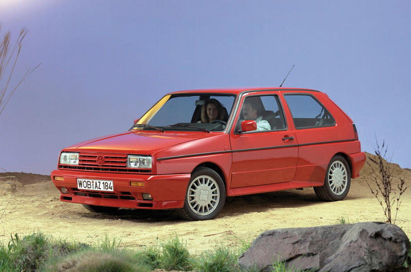 Volkswagen Rallye Golf (1989) Renault 4 (1961), Toyota Century (1967), Renault Rodeo (1970), Volkswagen SP2 (1972), Lancia Stratos (1973), Citroën GS/GSA (1979), Mercedes-Benz G W460 (1979), Volkswagen Transporter pickup (1979), Alfa Romeo 33 (1983), Ford Fiesta XR2 (1984), Peugeot 205 GTI (1984), Toyota Land Cruiser 70 (1984), Lancia Thema 8.32 (1986), BMW 3 Series Touring (1987), Nissan Pao (1989), Volkswagen Rallye Golf (1989), Volkswagen Golf Country (1990), Suzuki Cappuccino (1991), Autozam AZ-1 (1992), Citroën Xantia (1992), Audi RS 2 Avant (1994), Renault Sport Spider (1995), Alfa Romeo 156 (1996), Peugeot 106 Rallye (1996), Honda Civic Type R (1997 - 2017), Subaru Impreza 22B-STI (1998), Pagani Zonda (1999), Nissan Skyline GT-R R34 (1999), TVR Sagaris (2005), Chrysler 300C Touring (2006), Holden VE Ute (2007), Volkswagen Scirocco (2008), Dacia Duster (2009), Honda N-One (2012), Mercedes-Benz C-Class Estate (2014), Subaru Levorg (2014), Volkswagen Passat Mk8 (2014), Aston Martin Lagonda Taraf (2015), Audi RS3 Sportback (2015), Alpine A110 (2017), Volkswagen Up GTI (2017), Suzuki Jimny (2018), Audi RS 4 Avant (2018), Ford Fiesta ST (2018), Ford Focus ST Estate (2019), Volkswagen ID 3 (2019), Honda E (2019), Mercedes-Benz A45 S AMG (2019), Ford Puma (2020), Toyota GR Yaris (2020), Mercedes-Benz Unimog (2021), BMW M3 Touring (2022), Renault 5 (2025)