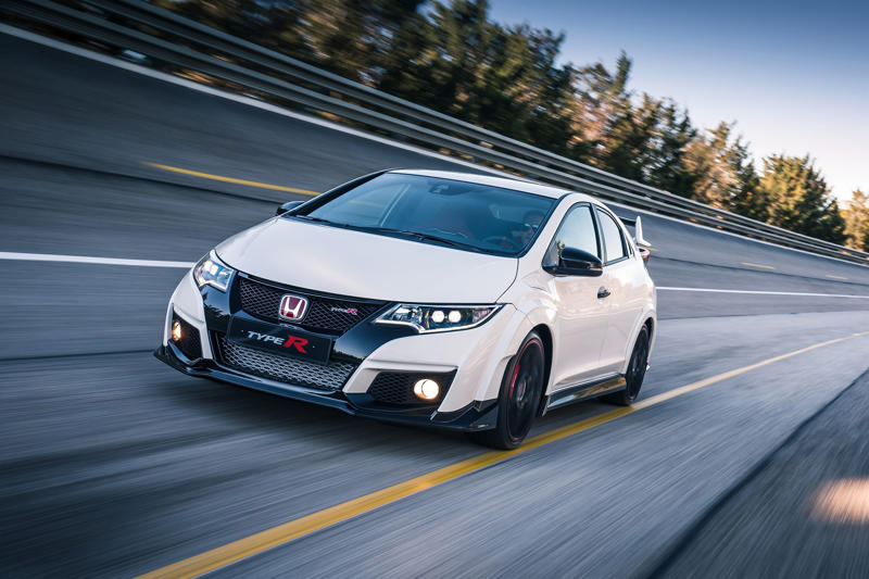 Honda Civic Type R (1997 - 2017) Renault 4 (1961), Toyota Century (1967), Renault Rodeo (1970), Volkswagen SP2 (1972), Lancia Stratos (1973), Citroën GS/GSA (1979), Mercedes-Benz G W460 (1979), Volkswagen Transporter pickup (1979), Alfa Romeo 33 (1983), Ford Fiesta XR2 (1984), Peugeot 205 GTI (1984), Toyota Land Cruiser 70 (1984), Lancia Thema 8.32 (1986), BMW 3 Series Touring (1987), Nissan Pao (1989), Volkswagen Rallye Golf (1989), Volkswagen Golf Country (1990), Suzuki Cappuccino (1991), Autozam AZ-1 (1992), Citroën Xantia (1992), Audi RS 2 Avant (1994), Renault Sport Spider (1995), Alfa Romeo 156 (1996), Peugeot 106 Rallye (1996), Honda Civic Type R (1997 - 2017), Subaru Impreza 22B-STI (1998), Pagani Zonda (1999), Nissan Skyline GT-R R34 (1999), TVR Sagaris (2005), Chrysler 300C Touring (2006), Holden VE Ute (2007), Volkswagen Scirocco (2008), Dacia Duster (2009), Honda N-One (2012), Mercedes-Benz C-Class Estate (2014), Subaru Levorg (2014), Volkswagen Passat Mk8 (2014), Aston Martin Lagonda Taraf (2015), Audi RS3 Sportback (2015), Alpine A110 (2017), Volkswagen Up GTI (2017), Suzuki Jimny (2018), Audi RS 4 Avant (2018), Ford Fiesta ST (2018), Ford Focus ST Estate (2019), Volkswagen ID 3 (2019), Honda E (2019), Mercedes-Benz A45 S AMG (2019), Ford Puma (2020), Toyota GR Yaris (2020), Mercedes-Benz Unimog (2021), BMW M3 Touring (2022), Renault 5 (2025)