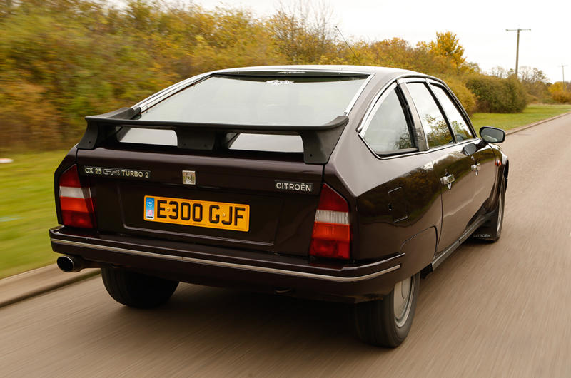 10. 1985 Citroën CX25 GTi Turbo 2 (169PS/167bhp) 1. 1907 Christie GP car (130PS/128bhp), 2. 1924 Miller 122 race car (200PS/197bhp), 3. 1929 Cord L-29 (127PS/125bhp), 4. 1966 Oldsmobile Toronado (385PS/380bhp), 5. 1970 Cadillac Eldorado Mk8 (400PS/395bhp), 6. 1970 Citroën SM (172PS/170bhp), 7. 1979 Saab 900 turbo (145PS/143bhp), 8. 1983 Audi 200 Turbo (220PS/217bhp), 9. 1984 Saab Turbo 16 Aero (175PS/173bhp), 10. 1985 Citroën CX25 GTi Turbo 2 (169PS/167bhp), 11. 1986 Lancia Thema 8.32 (215PS/212bhp), 12. 1987 Shelby Charger GLH-S (175PS/173bhp), 13. 1989 Ford Taurus SHO (220PS/217bhp), 14. 1989 Vauxhall/Opel Astra GTE 16v (150PS/148bhp), 15. 1990 Mitsubishi GTO (FWD) (300PS/295bhp), 16. 1991 Volkswagen Corrado VR6 (190PS/187bhp), 17. 1991 Volkswagen Golf VR6 (176PS/174bhp), 18. 1993 Cadillac Allanté (295PS/291bhp), 19. 1993 Alfa Romeo 164 Quadrifoglio Verde (232PS/229bhp), 20. 1993 Saab 9000 2.3 Turbo Aero (225PS/222bhp), 21. 1995 Honda Integra Type R (200PS/197bhp)
