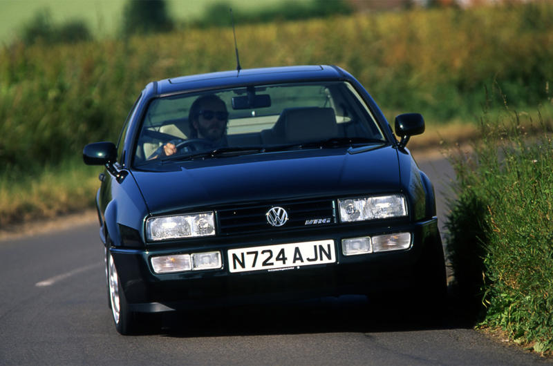 16. 1991 Volkswagen Corrado VR6 (190PS/187bhp) 1. 1907 Christie GP car (130PS/128bhp), 2. 1924 Miller 122 race car (200PS/197bhp), 3. 1929 Cord L-29 (127PS/125bhp), 4. 1966 Oldsmobile Toronado (385PS/380bhp), 5. 1970 Cadillac Eldorado Mk8 (400PS/395bhp), 6. 1970 Citroën SM (172PS/170bhp), 7. 1979 Saab 900 turbo (145PS/143bhp), 8. 1983 Audi 200 Turbo (220PS/217bhp), 9. 1984 Saab Turbo 16 Aero (175PS/173bhp), 10. 1985 Citroën CX25 GTi Turbo 2 (169PS/167bhp), 11. 1986 Lancia Thema 8.32 (215PS/212bhp), 12. 1987 Shelby Charger GLH-S (175PS/173bhp), 13. 1989 Ford Taurus SHO (220PS/217bhp), 14. 1989 Vauxhall/Opel Astra GTE 16v (150PS/148bhp), 15. 1990 Mitsubishi GTO (FWD) (300PS/295bhp), 16. 1991 Volkswagen Corrado VR6 (190PS/187bhp), 17. 1991 Volkswagen Golf VR6 (176PS/174bhp), 18. 1993 Cadillac Allanté (295PS/291bhp), 19. 1993 Alfa Romeo 164 Quadrifoglio Verde (232PS/229bhp), 20. 1993 Saab 9000 2.3 Turbo Aero (225PS/222bhp), 21. 1995 Honda Integra Type R (200PS/197bhp)