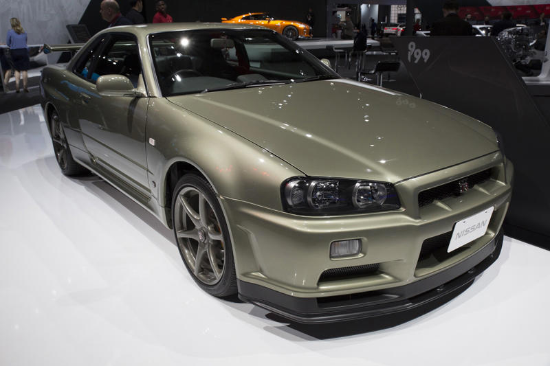 Nissan Skyline GT-R R34 (1999) Renault 4 (1961), Toyota Century (1967), Renault Rodeo (1970), Volkswagen SP2 (1972), Lancia Stratos (1973), Citroën GS/GSA (1979), Mercedes-Benz G W460 (1979), Volkswagen Transporter pickup (1979), Alfa Romeo 33 (1983), Ford Fiesta XR2 (1984), Peugeot 205 GTI (1984), Toyota Land Cruiser 70 (1984), Lancia Thema 8.32 (1986), BMW 3 Series Touring (1987), Nissan Pao (1989), Volkswagen Rallye Golf (1989), Volkswagen Golf Country (1990), Suzuki Cappuccino (1991), Autozam AZ-1 (1992), Citroën Xantia (1992), Audi RS 2 Avant (1994), Renault Sport Spider (1995), Alfa Romeo 156 (1996), Peugeot 106 Rallye (1996), Honda Civic Type R (1997 - 2017), Subaru Impreza 22B-STI (1998), Pagani Zonda (1999), Nissan Skyline GT-R R34 (1999), TVR Sagaris (2005), Chrysler 300C Touring (2006), Holden VE Ute (2007), Volkswagen Scirocco (2008), Dacia Duster (2009), Honda N-One (2012), Mercedes-Benz C-Class Estate (2014), Subaru Levorg (2014), Volkswagen Passat Mk8 (2014), Aston Martin Lagonda Taraf (2015), Audi RS3 Sportback (2015), Alpine A110 (2017), Volkswagen Up GTI (2017), Suzuki Jimny (2018), Audi RS 4 Avant (2018), Ford Fiesta ST (2018), Ford Focus ST Estate (2019), Volkswagen ID 3 (2019), Honda E (2019), Mercedes-Benz A45 S AMG (2019), Ford Puma (2020), Toyota GR Yaris (2020), Mercedes-Benz Unimog (2021), BMW M3 Touring (2022), Renault 5 (2025)