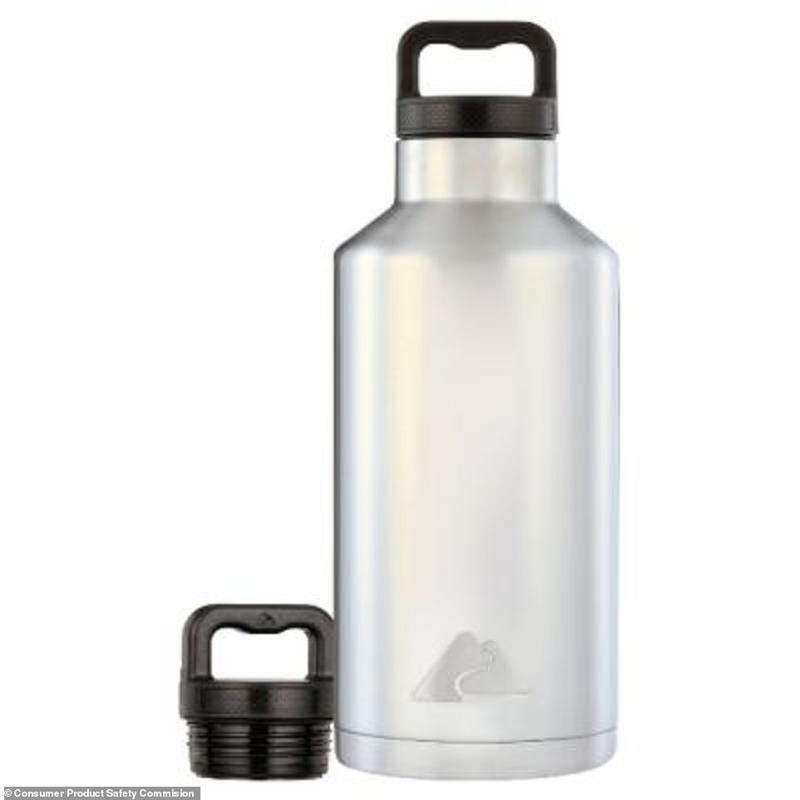 Walmart recalls 850k water bottles