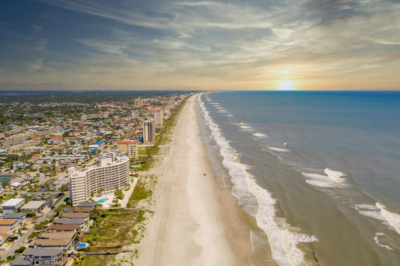 Jacksonville Beach, Florida, The Port Aransas beachfront, Mustang Island, Texas, Carmel Beach, Carmel-by-the-Sea, Monterey County, California, Pismo Beach, California, Morro Rock Beach, Morro Bay, California, Siesta Beach, Siesta Key, Florida , Kaʻanapali Beach, Maui, Hawaii, Virginia Beach, Virginia, Long Beach, State of Washington