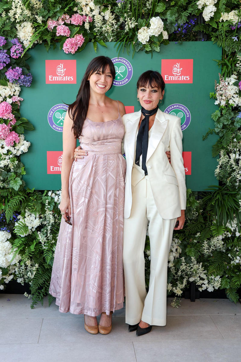 Stephen Fry, Rob Brydon and wife Claire Brydon, Annabel Croft, Ellie Goulding, Bjorn Borg and wife Patricia, Fiona Shaw and wife Sonali Deraniyagala , Ben Whishaw , Cherie Blair, Dame Darcey Bussell, Jonathan Edwards, Daisy and Pearl Lowe, Emma Hayes, David Suchet and wife Sheila, Samir Shah