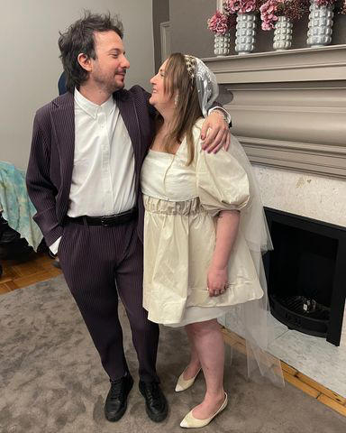 Felber grew up in England, Chile, and Peru., He's a solo musician., His artist name is an homage to Peru., The couple met on a blind date., Dunham is Felber's "soulmate.", He has never watched 'Girls.', He proposed to Dunham after a hospital visit., They got married in London in 2021., They co-wrote and co-produced 'Too Much.'