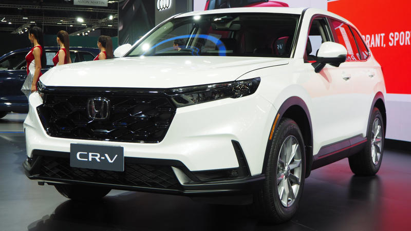 3. Honda CR-V 1. Toyota Corolla Hybrid, 2. Genesis GV70, 3. Honda CR-V, 4. Hyundai Sonata, 5. Mazda CX-5, 6. Subaru Forester, 7. Kia Soul, 8. Nissan Rogue, 9. Toyota Camry, 10. Ford Escape, 11. Chevrolet Bolt EUV, 12. Honda Fit, 13. Hyundai Kona, 14. Chrysler Pacifica, 15. Jeep Renegade, 16. Tesla Model 3, 17. Volkswagen ID.4, 18. Ford Maverick, 19. Kia Niro, 20. Toyota Sienna