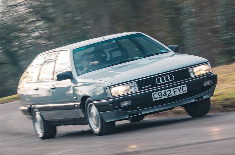 8. 1983 Audi 200 Turbo (220PS/217bhp) 1. 1907 Christie GP car (130PS/128bhp), 2. 1924 Miller 122 race car (200PS/197bhp), 3. 1929 Cord L-29 (127PS/125bhp), 4. 1966 Oldsmobile Toronado (385PS/380bhp), 5. 1970 Cadillac Eldorado Mk8 (400PS/395bhp), 6. 1970 Citroën SM (172PS/170bhp), 7. 1979 Saab 900 turbo (145PS/143bhp), 8. 1983 Audi 200 Turbo (220PS/217bhp), 9. 1984 Saab Turbo 16 Aero (175PS/173bhp), 10. 1985 Citroën CX25 GTi Turbo 2 (169PS/167bhp), 11. 1986 Lancia Thema 8.32 (215PS/212bhp), 12. 1987 Shelby Charger GLH-S (175PS/173bhp), 13. 1989 Ford Taurus SHO (220PS/217bhp), 14. 1989 Vauxhall/Opel Astra GTE 16v (150PS/148bhp), 15. 1990 Mitsubishi GTO (FWD) (300PS/295bhp), 16. 1991 Volkswagen Corrado VR6 (190PS/187bhp), 17. 1991 Volkswagen Golf VR6 (176PS/174bhp), 18. 1993 Cadillac Allanté (295PS/291bhp), 19. 1993 Alfa Romeo 164 Quadrifoglio Verde (232PS/229bhp), 20. 1993 Saab 9000 2.3 Turbo Aero (225PS/222bhp), 21. 1995 Honda Integra Type R (200PS/197bhp)