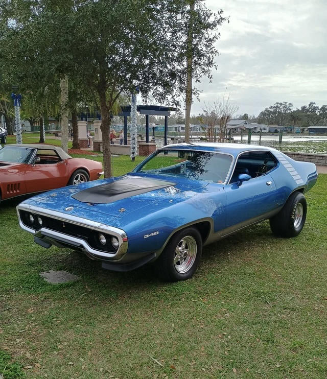 Plymouth Road Runner Plymouth Road Runner, Chevrolet Nova SS 396, Ford Mustang Boss 429, Chevrolet Chevelle SS 454 LS6, Dodge Super Bee, Plymouth GTX, Pontiac Firebird Trans Am 455, Pontiac GTO Judge, Oldsmobile 442 W-30, Buick GSX Stage 1, AMC Rebel Machine, Dodge Dart Sport 340, Mercury Cyclone Spoiler 429