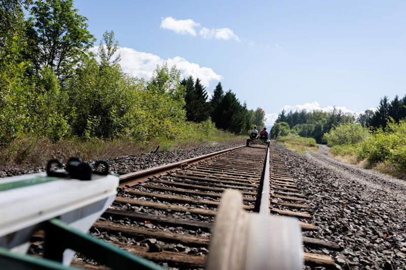 What is rail biking?, Ridin' the rails, A brief history , What to know about Santiam Excursion Trains , Where to meet for Santiam Excursion Trains