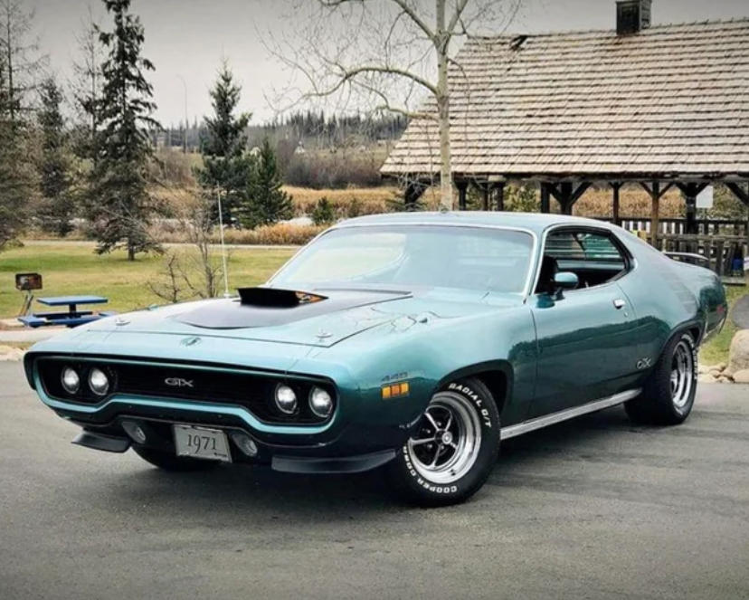 Plymouth GTX Plymouth Road Runner, Chevrolet Nova SS 396, Ford Mustang Boss 429, Chevrolet Chevelle SS 454 LS6, Dodge Super Bee, Plymouth GTX, Pontiac Firebird Trans Am 455, Pontiac GTO Judge, Oldsmobile 442 W-30, Buick GSX Stage 1, AMC Rebel Machine, Dodge Dart Sport 340, Mercury Cyclone Spoiler 429