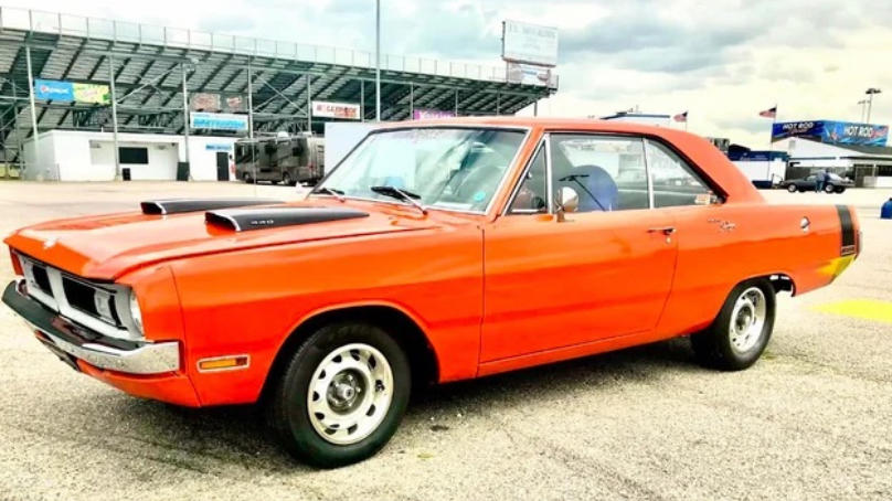 Dodge Dart Sport 340 Plymouth Road Runner, Chevrolet Nova SS 396, Ford Mustang Boss 429, Chevrolet Chevelle SS 454 LS6, Dodge Super Bee, Plymouth GTX, Pontiac Firebird Trans Am 455, Pontiac GTO Judge, Oldsmobile 442 W-30, Buick GSX Stage 1, AMC Rebel Machine, Dodge Dart Sport 340, Mercury Cyclone Spoiler 429