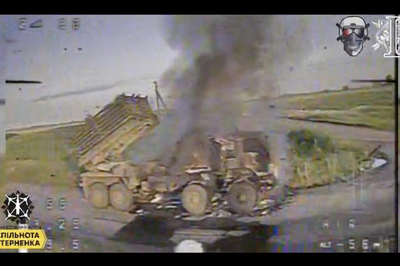 Not the first video of its kind A rare Russian weapon was destroyed, Meet the Russian Zemledeliye, What the video footage revealed, Immobilized and destroyed, Not the first video of its kind, Another recent incident, Destroyed by the 'Birds of Magyar', Spotted by a reconnaissance drone, An advanced mine-launching system, A special and rare Russian weapon, One Zemledeliye can carry thousands of mines, Outfitted with launcher pods, Anti-tank and anti-personnel mines, Useful on the battlefield, Taken out with two drones, What the video revealed, Russia has had previous losses