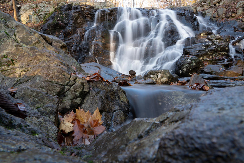 Buttermilk Falls, Paterson Great Falls, Hacklebarney State Park, Hemlock Falls, Tinton Falls, Bridal Veil Falls, Ramapo Falls, Chikahoki Falls