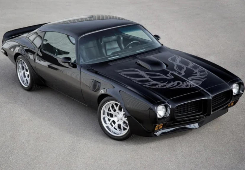 Pontiac Firebird Trans Am 455 Plymouth Road Runner, Chevrolet Nova SS 396, Ford Mustang Boss 429, Chevrolet Chevelle SS 454 LS6, Dodge Super Bee, Plymouth GTX, Pontiac Firebird Trans Am 455, Pontiac GTO Judge, Oldsmobile 442 W-30, Buick GSX Stage 1, AMC Rebel Machine, Dodge Dart Sport 340, Mercury Cyclone Spoiler 429