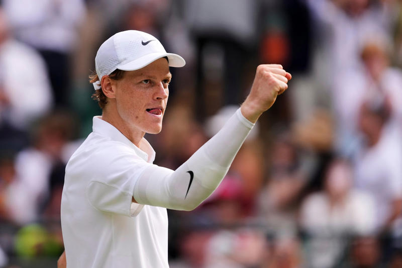 Wimbledon men’s semi-finals live, *Alcaraz 3-2 Fritz – eye issue for Spaniard, Alcaraz 3-1 Fritz*, *Alcaraz 2-1 Fritz, Alcaraz 2-0 Fritz*, *Alcaraz 1-0 Fritz, Alcaraz and Fritz emerge on court!, Alcaraz vs Fritz moments away, Yesterday: Mixed Doubles champions crowned, A reminder of the Day 12 order of play, The key weapon Djokovic has which could beat Sinner, ‘Disneyland on steroids’: What it’s like to coach at Wimbledon, What time are the Wimbledon finals in 2025?, Prize money on offer:, A reminder of today’s order of play:, Wimbledon 2025 live: Today’s big story, Sinner discusses prospect of playing Djokovic, Aryna Sabalenka irked by two moments in her Wimbledon semi-final defeat, Iga Swiatek surprises herself by breaking through her grass ceiling at Wimbledon, How strawberries and cream became ‘a true icon’ of Wimbledon, How Jannik Sinner explained doping contamination to escape serious ban, The 2025 Wimbledon men’s semi-finalists, Swiatek breezes past Bencic and into her first final at Wimbledon, Sabalenka, fainting fans, and a fall at a familiar hurdle, The key weapon Djokovic has which could beat Sinner, Wimbledon 2025 live: Men’s semi-finals day arrives
