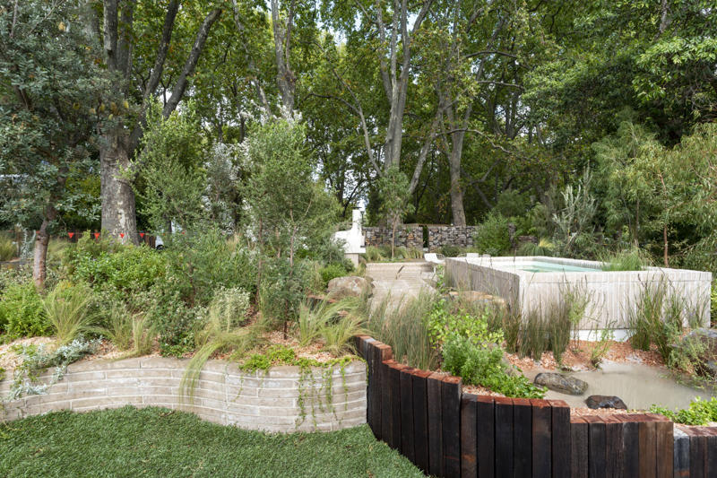 Sanctuary garden, Native cottage garden, Pond garden, Coastal garden, Formal English garden, Pergola garden, Sustainable garden, Australian cottage garden, Terrace garden, Recycled garden, Zen garden, Mediterranean garden, Ornamental garden, Bush garden, Mid-Century Modern