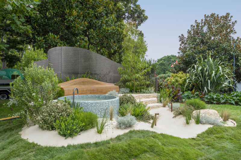 Sanctuary garden, Native cottage garden, Pond garden, Coastal garden, Formal English garden, Pergola garden, Sustainable garden, Australian cottage garden, Terrace garden, Recycled garden, Zen garden, Mediterranean garden, Ornamental garden, Bush garden, Mid-Century Modern