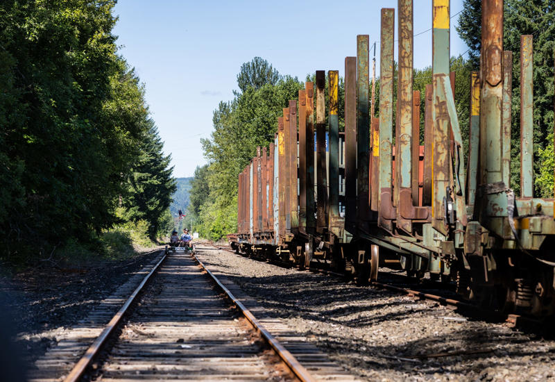 What is rail biking?, Ridin' the rails, A brief history , What to know about Santiam Excursion Trains , Where to meet for Santiam Excursion Trains