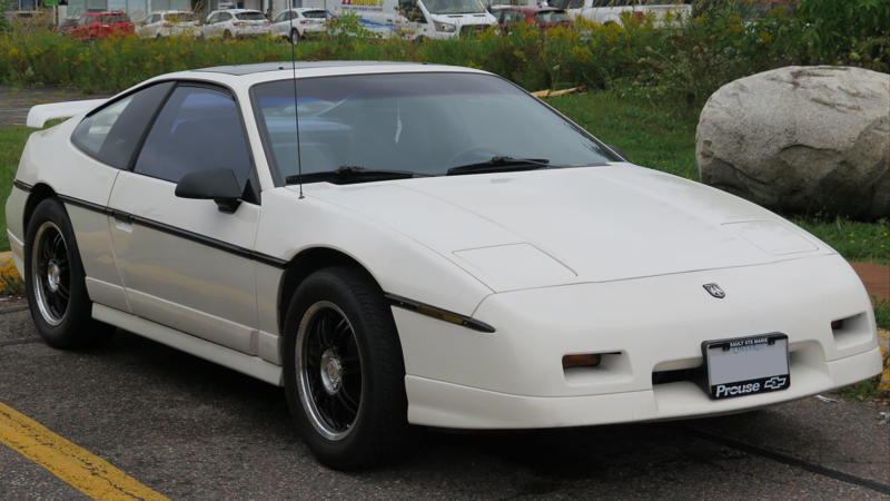 6. Pontiac Fiero GT 1. Pontiac GTO Judge, 2. Pontiac Firebird Trans Am SD455, 3. Pontiac Grand Prix SJ 428, 4. Pontiac Bonneville SSEi, 5. Pontiac Catalina 2+2, 6. Pontiac Fiero GT, 7. Pontiac G8 GXP, 8. Pontiac Tempest Le Mans GTO, 9. Pontiac Sunbird Turbo GT, 10. Pontiac Ventura Sprint, 11. Pontiac Parisienne Brougham, 12. Pontiac Trans Am GTA, 13. Pontiac Solstice GXP, 14. Pontiac Chieftain Convertible, 15. Pontiac Phoenix SJ Coupe, 16. Pontiac 6000 STE, 17. Pontiac Torrent GXP, 18. Pontiac Star Chief Custom, 19. Pontiac Safari Wagon, 20. Pontiac Tempest Safari Wagon