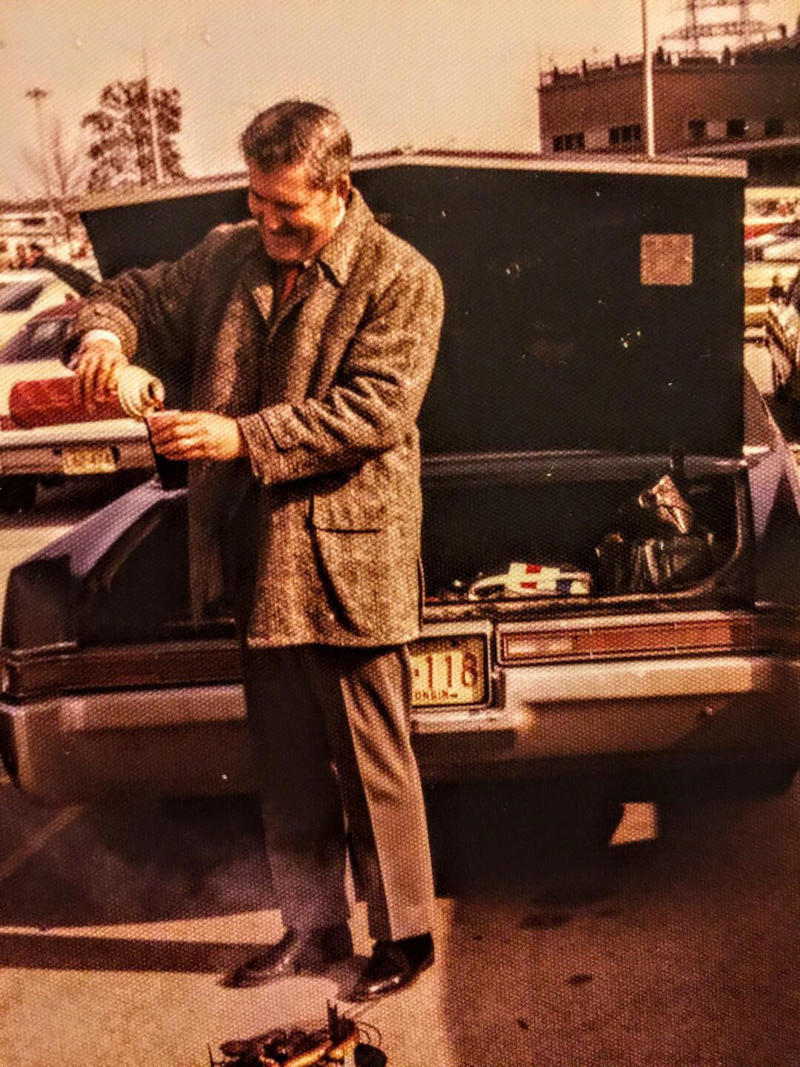 2. Tailgating in a Full Suit at a Packers Game (Late 1970s) 1. Pregaming Before ‘The Who’ Concert in Pittsburgh (Early 1980s), 2. Tailgating in a Full Suit at a Packers Game (Late 1970s), 3. Creatively Catching the All-Star Game in San Diego (1992), 4. Getting Hyped for Wrestlemania (1987), 5. New York Cosmos Fans Tailgating at Giants Stadium (1970s), 6. Tailgating at a ‘Genesis’ Concert, 7. Ringing in the Raiders’ Season Opener (1984), 8. Grilling at Milwaukee’s County Stadium (1977), 9. Throwing ‘Em Back at the Philadelphia Eagles Game (1983), 10. Tailgating at Shea Stadium After the Mets Won the World Series (1986), 11. Tailgating After a Dirt Bike Race Out in the Boondocks (1970s), 12. Tailgate Keg (1950s), 13. Going All Out for the Browns vs. Oilers Game (1988), 14. The Country Squire Was the Ultimate Picnic Ride (1960), 15. The Classiest Tailgate (1954), 16. There’s a Full Bar in the Trunk … (1980)