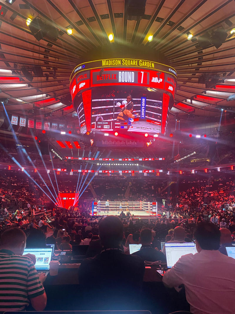Taylor vs Serrano 3 live, Katie Taylor 'doesn't know' if she'll fight again, Amanda Serrano gives tearful speech in defeat, KATIE TAYLOR WINS BY MAJORITY DECISION!, Katie Taylor vs Amanda Serrano 3, Katie Taylor vs Amanda Serrano 3, Katie Taylor vs Amanda Serrano 3, Katie Taylor vs Amanda Serrano 3, Katie Taylor vs Amanda Serrano 3, Katie Taylor vs Amanda Serrano 3, Katie Taylor vs Amanda Serrano 3, Katie Taylor vs Amanda Serrano 3, Katie Taylor vs Amanda Serrano 3, Katie Taylor vs Amanda Serrano 3, Katie Taylor vs Amanda Serrano 3, Katie Taylor next..., Amanda Serrano makes her ringwalk, Time for the national anthems...., Madison Square Garden is BOUNCING!, Katie Taylor takes aim at ‘whining’ Amanda Serrano ahead of trilogy clash, TIME FOR THE TRILOGY!, Taylor vs Serrano 3 live: Alycia Baumgardner vs Jennifer Miranda, Taylor vs Serrano 3 live: Alycia Baumgardner vs Jennifer Miranda, Taylor vs Serrano 3 live: Alycia Baumgardner vs Jennifer Miranda, Taylor vs Serrano 3 live: Alycia Baumgardner vs Jennifer Miranda, Taylor vs Serrano 3 live: Alycia Baumgardner vs Jennifer Miranda, Taylor vs Serrano 3 live: Alycia Baumgardner vs Jennifer Miranda, Taylor vs Serrano 3 live: Alycia Baumgardner vs Jennifer Miranda, Taylor vs Serrano 3 live: Alycia Baumgardner vs Jennifer Miranda, Co-main event time!, Carnival atmosphere inside Madison Square Garden, Countdown to Taylor vs Serrano 3, Taylor vs Serrano 3 live: What a moment for Shadasia Green, Taylor vs Serrano 3 live: Savannah Marshall fumes at the scorecards, Taylor vs Serrano 3 live: Savannah Marshall vs Shadasia Green, Taylor vs Serrano 3 live: Savannah Marshall vs Shadasia Green, Taylor vs Serrano 3 live: Savannah Marshall vs Shadasia Green, Taylor vs Serrano 3 live: Savannah Marshall vs Shadasia Green, Taylor vs Serrano 3 live: Savannah Marshall vs Shadasia Green, Taylor vs Serrano 3 live: Savannah Marshall vs Shadasia Green, Taylor vs Serrano 3 live: Savannah Marshall vs Shadasia Green, Taylor vs Serrano 3 live: Savannah Marshall vs Shadasia Green, Next up: Savannah Marshall vs Shadasia Green, Your main eventers have arrived!, Taylor vs Serrano 3 live: Ellie Scotney dedicates victory to late friend, Taylor vs Serrano 3 live: Ellie Scotney vs Yamileth Mercado, Taylor vs Serrano 3 live: Ellie Scotney vs Yamileth Mercado, Taylor vs Serrano 3 live: Ellie Scotney vs Yamileth Mercado, Taylor vs Serrano 3 live: Ellie Scotney vs Yamileth Mercado, Taylor vs Serrano 3 live: Ellie Scotney vs Yamileth Mercado, Taylor vs Serrano 3 live: Ellie Scotney vs Yamileth Mercado, Taylor vs Serrano 3 live: Ellie Scotney vs Yamileth Mercado, Taylor vs Serrano 3 live: Ellie Scotney vs Yamileth Mercado, Records are being broken!, No stage more fitting than The Garden, Taylor vs Serrano 3 main card in full, Cherneka Johnson makes Aussie history, Taylor takes aim at ‘whining’ Serrano ahead of trilogy clash, Results from the prelims, Main card on the way!, Taylor vs Serrano 3 undercard in full, How to watch Taylor vs Serrano 3 tonight – is it free on Netflix?, What time does Taylor vs Serrano 3 start tonight?, Welcome to our live coverage of Taylor vs Serrano 3!
